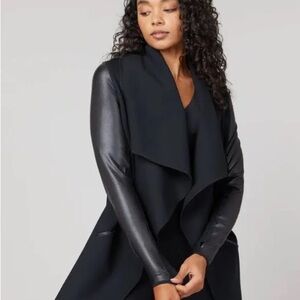 SPANX Black Waterfall Jacket